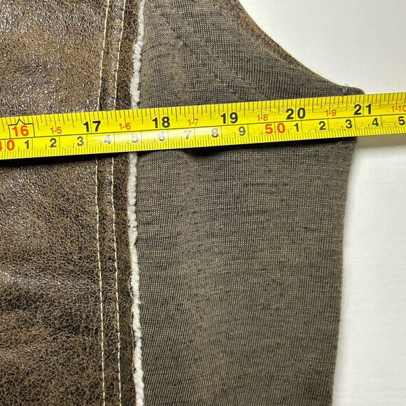 Kuhl Projekt Women's Size L Dani Sherpa Vest Jacket Fleece Full Zip Oak Wool - Picture 6 of 8